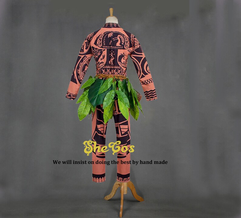 Women S Clothing Moana Costume Disney Custom Maui Costume Cosplay Adult Clothing Women S Clothing Moana Costume Disney Custom Maui Costume Cosplay Adult Clothing