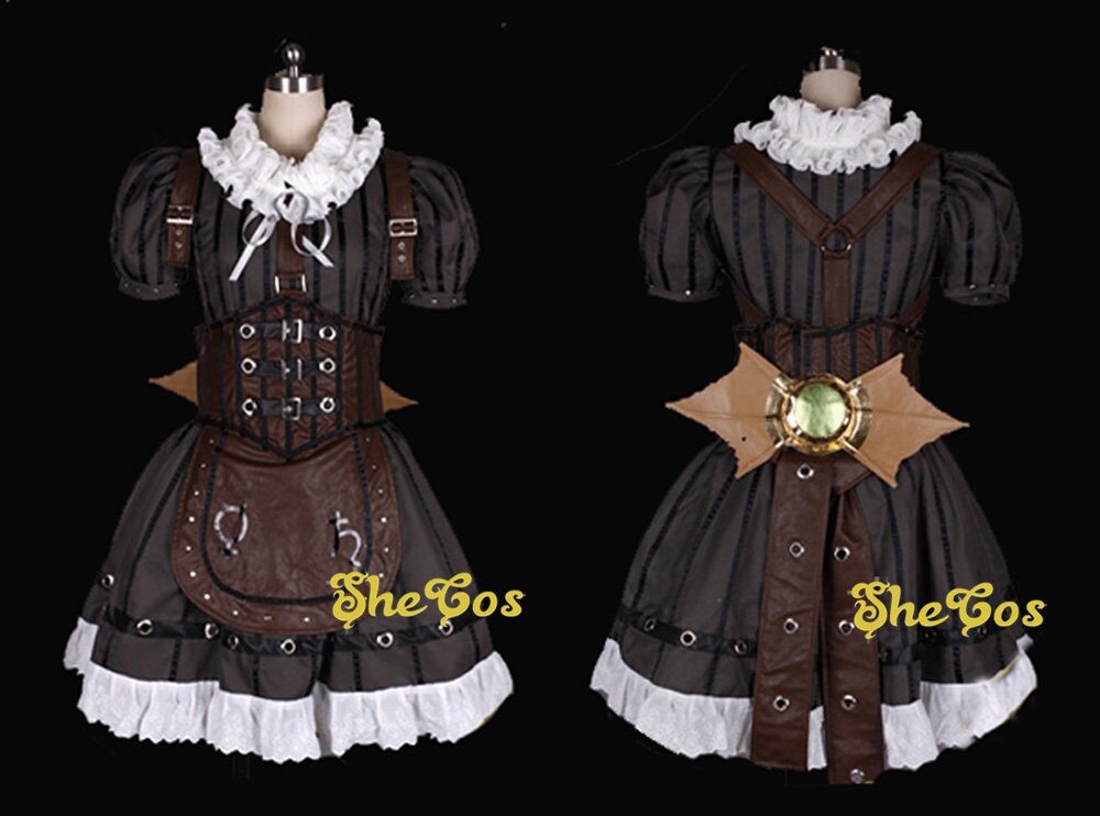 Details about Alice Madness Returns Alice Stream Halloween Cosplay Costume Dress Details about Alice Madness Returns Alice Stream Halloween Cosplay Costume Dress