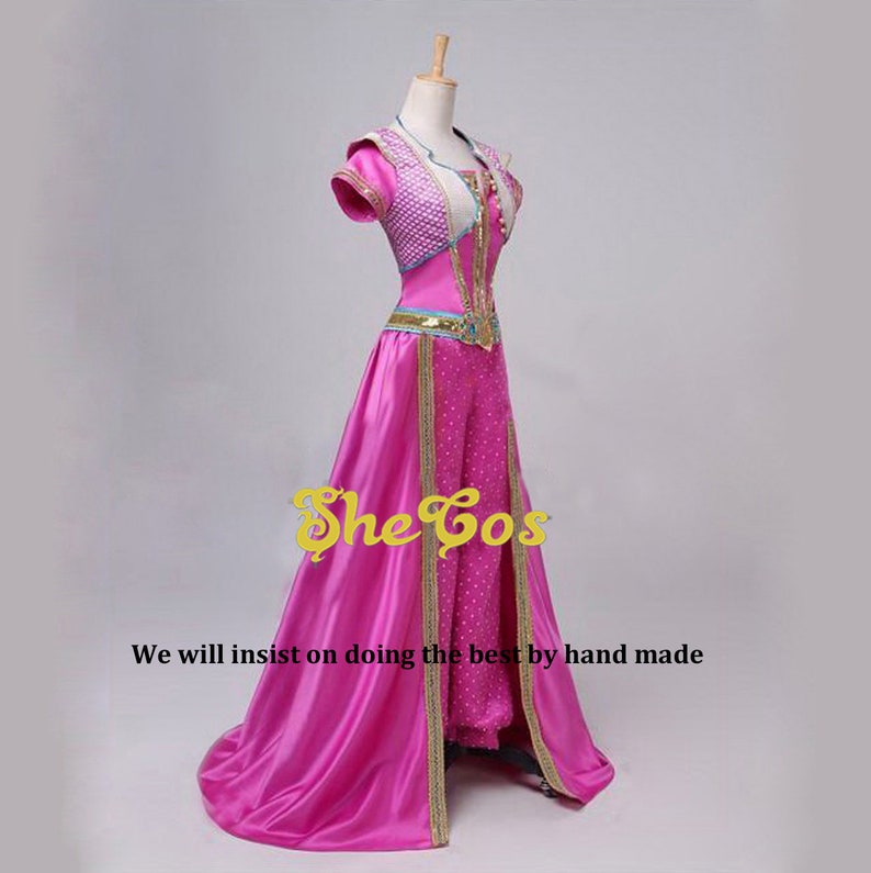 Jasmine Costume Adult 2019 Aladdin Jasmine Movie Cosplay Etsy