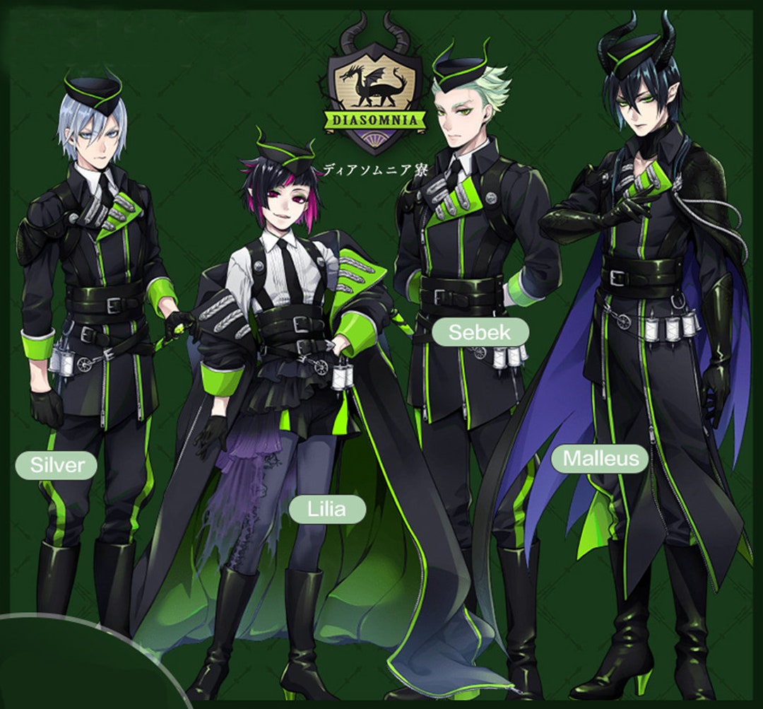 Disney Twisted Wonderland Sleeping Beauty Outfits Lilia / Etsy UK