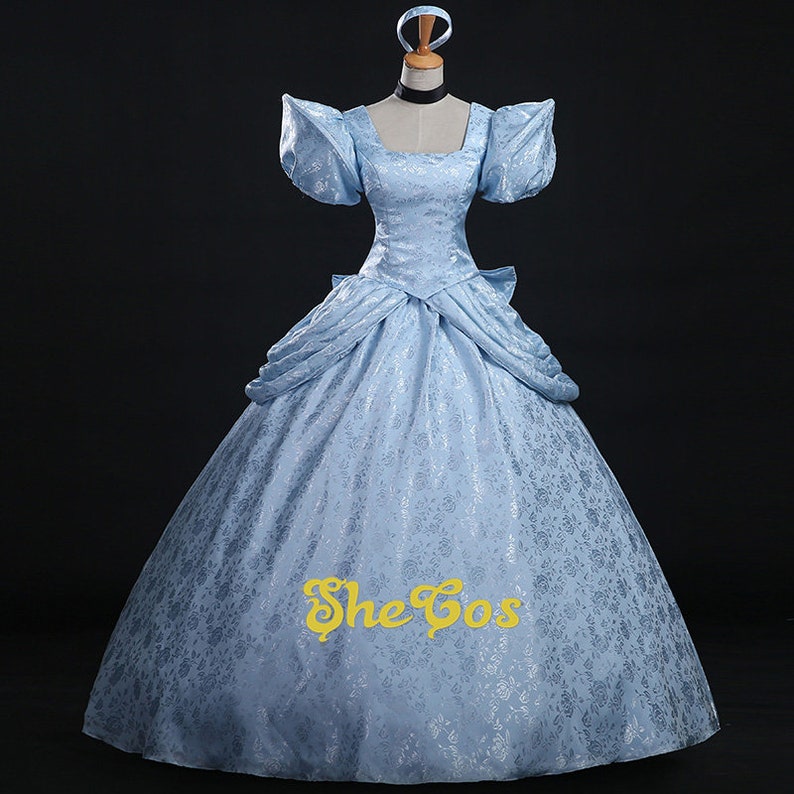 Cinderella Costume Adult Cinderella Daily Dresscinderella - Etsy