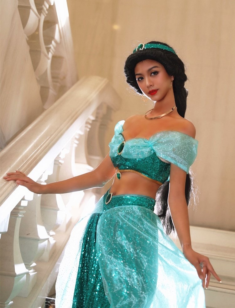 Ongeldig campagne Scenario Bösartiger Tumor Obsession Sturz princess jasmine kostuum Aufräumen  Programm Amazonas