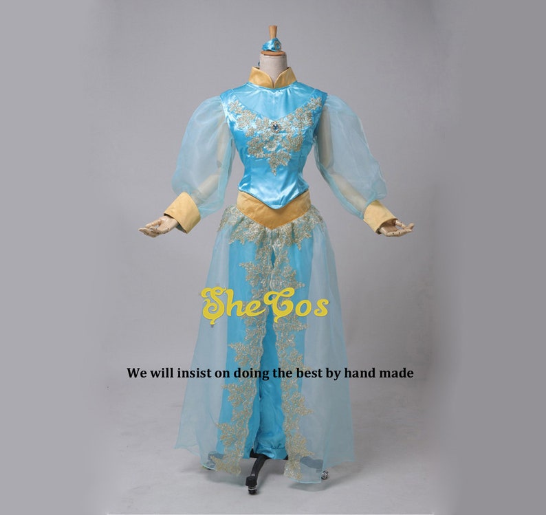 Princess Jasmine Costume Adult 2019 Aladdin Jasmine Cosplay Etsy