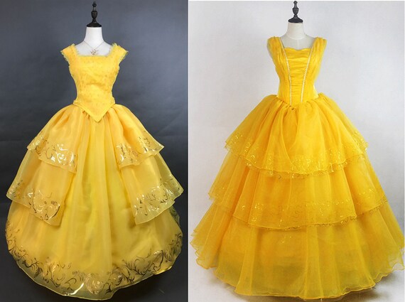 Vestido Largo De La Bella Y La Bestia Para Adultos, Princesa Bella De Alta Calidad Para Cosplay, Vestido De Princesa O Pelucas|Disfraces De Películas Y TV| AliExpress Vestido Largo De La Bella Y La Bestia Para Adultos, Princesa Bella De Alta Calidad Para Cosplay, Vestido De Princesa O Pelucas|Disfraces De Películas Y TV| AliExpress