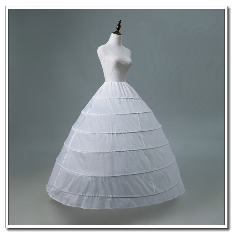 Wedding Petticoat Hoop Crinoline Bridal Wedding Underskirt #10