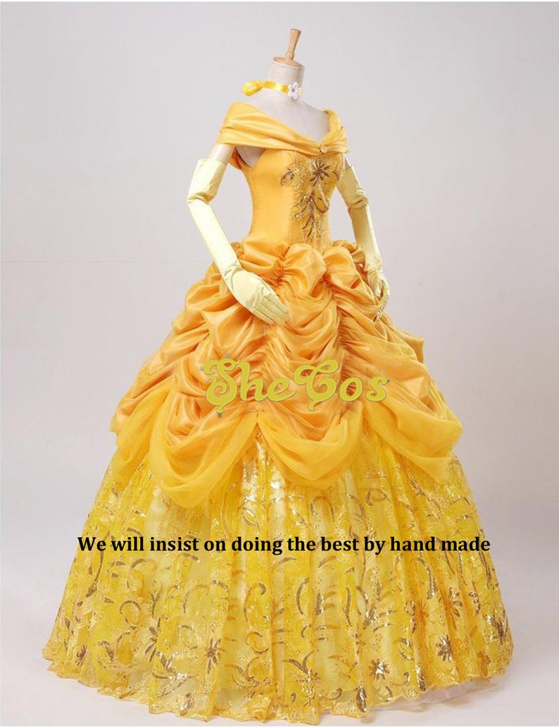 Belle costume adult Beauty and the Beast Disney Princess | Etsy