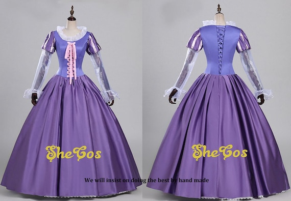 rapunzel dress adult