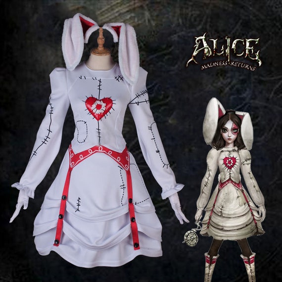 Alice Madness Returns Royal Cosplay Costutme Alice Vestido de - Etsy España Alice Madness Returns Royal Cosplay Costutme Alice Vestido de - Etsy España