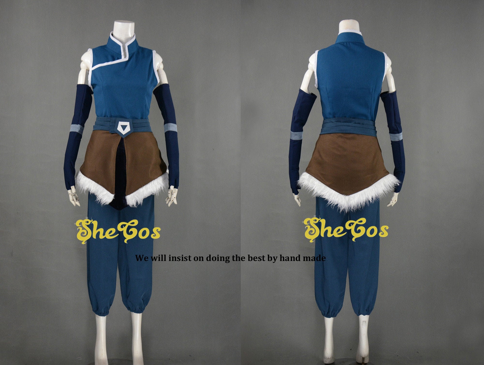 Korra Costume From The Legend Of Korra Avatar Season 4 Cosplay Etsy