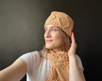 Wool Beret Winter Hat