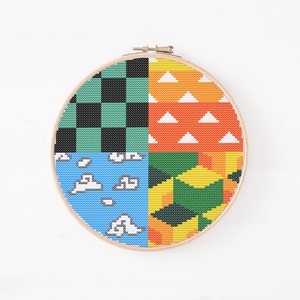 Anime Cross Stitch Pattern | Digital Download