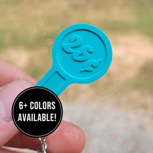 ALDI Quarter Keychain for ALDI Quarter Holder - Aldi Keychain Quarter Keeper Gift ALDI Cart Key Coin Holder Cart Key Cart Token Key Chain
