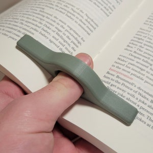 Thumb Page Holder for Book Holder For Reading - Book Holder Thumb Gift for Book Lover - Page Holder Book Reading Accessories - Bookworm Gift