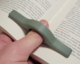 Thumb Page Holder for Book Holder For Reading - Book Holder Thumb Gift for Book Lover - Page Holder Book Reading Accessories - Bookworm Gift