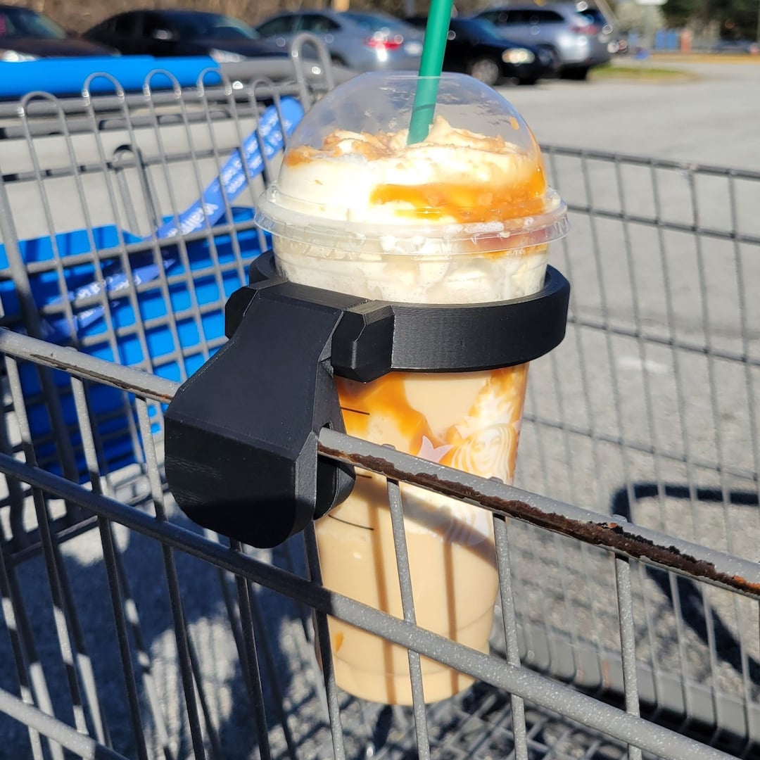 Cart Cup Holder for Shopping Cart Cup Holder Cart Drink Holder Coffee Cup Holder for Cart