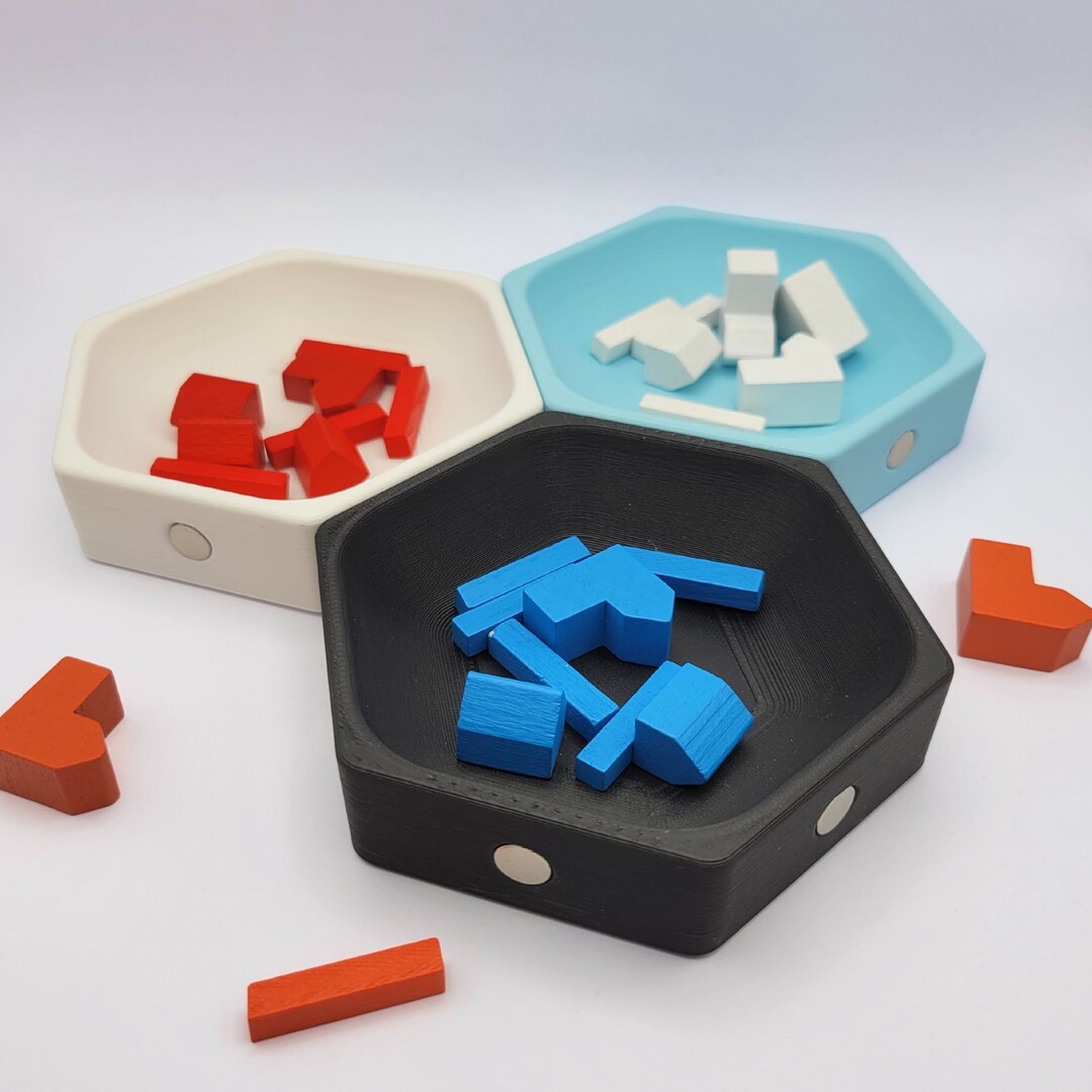 Board Game Trays for Game Piece Holder Storage Board Game Etsy