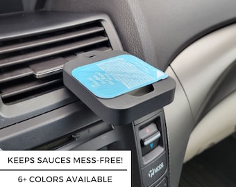 Sauce Holder for Car Sauce Holder for Dipping Sauce Dip Clip - Car Vent Sauce Holder Car Accessory Gift for Her - Christmas Birthday Gift