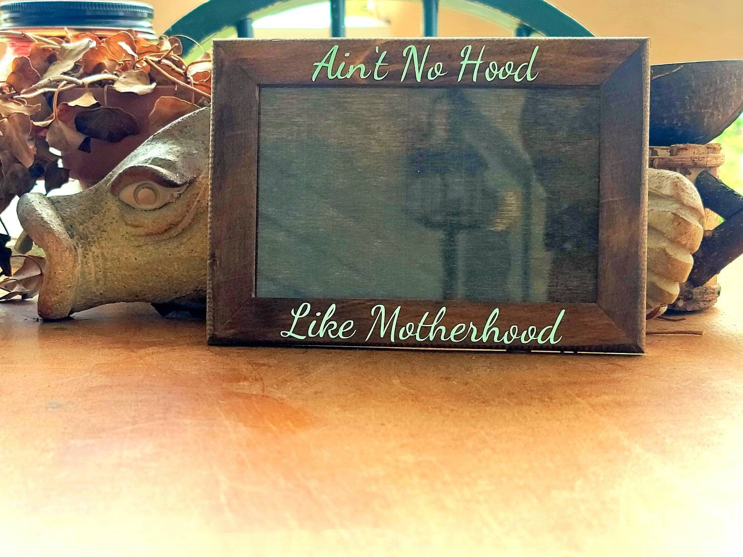 Motherhood Wooden Picture Frame 4x7 Picture Frame 