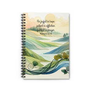Christian Bible Verse Journal Bible Scripture notebook for Christian notebook for bible study Religious Bible verse journal for reflection