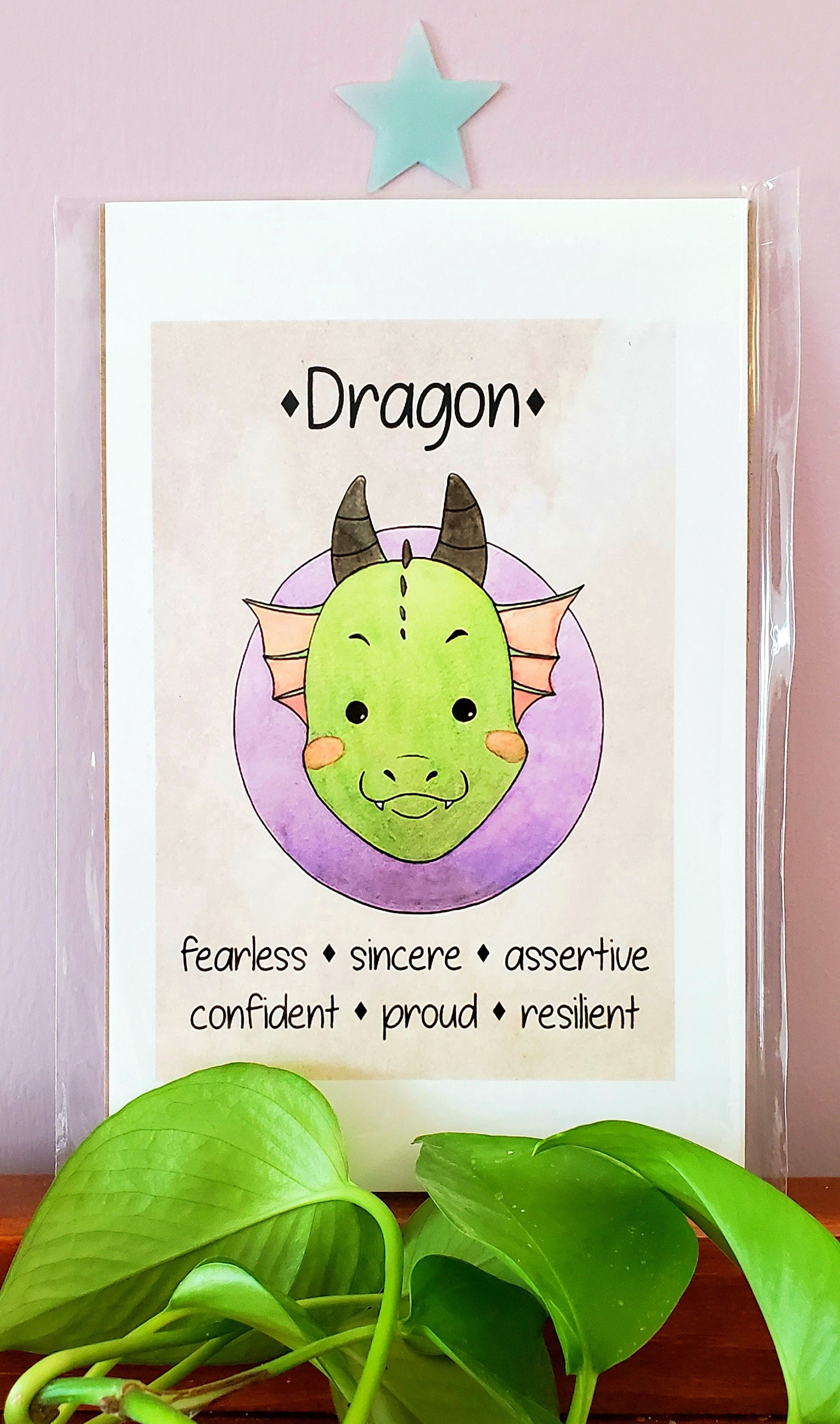 Dragon Spirit Animal Art Print - Etsy Ireland Dragon Spirit Animal Art Print - Etsy Ireland