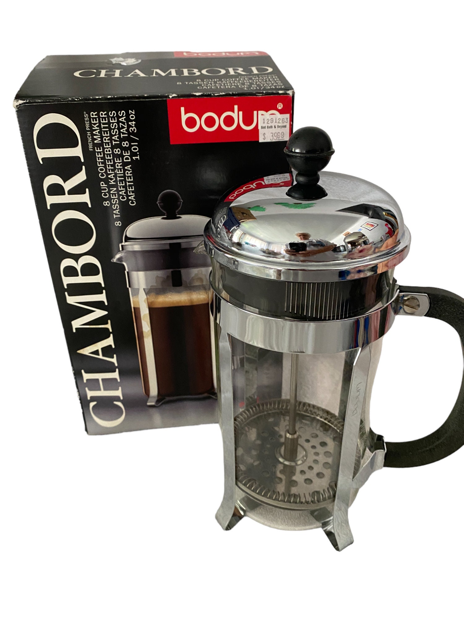 Bodum Chambord 8 Cup French Press Coffee Maker