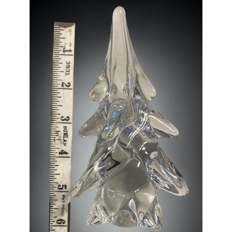 6 Inch Lead Crystal Christmas Tree Sparkling Heirloom Etsy