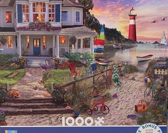 Adult Jigsaw Puzzle 6000 Piece Jigsaw Puzzle Family Game DIY Game Toy Adult Gift Children and Teenager Jigsaw Painting Seaside Lighthouse Adult Jigsaw Puzzle 6000 Piece Jigsaw Puzzle Family Game DIY Game Toy Adult Gift Children and Teenager Jigsaw Painting Seaside Lighthouse