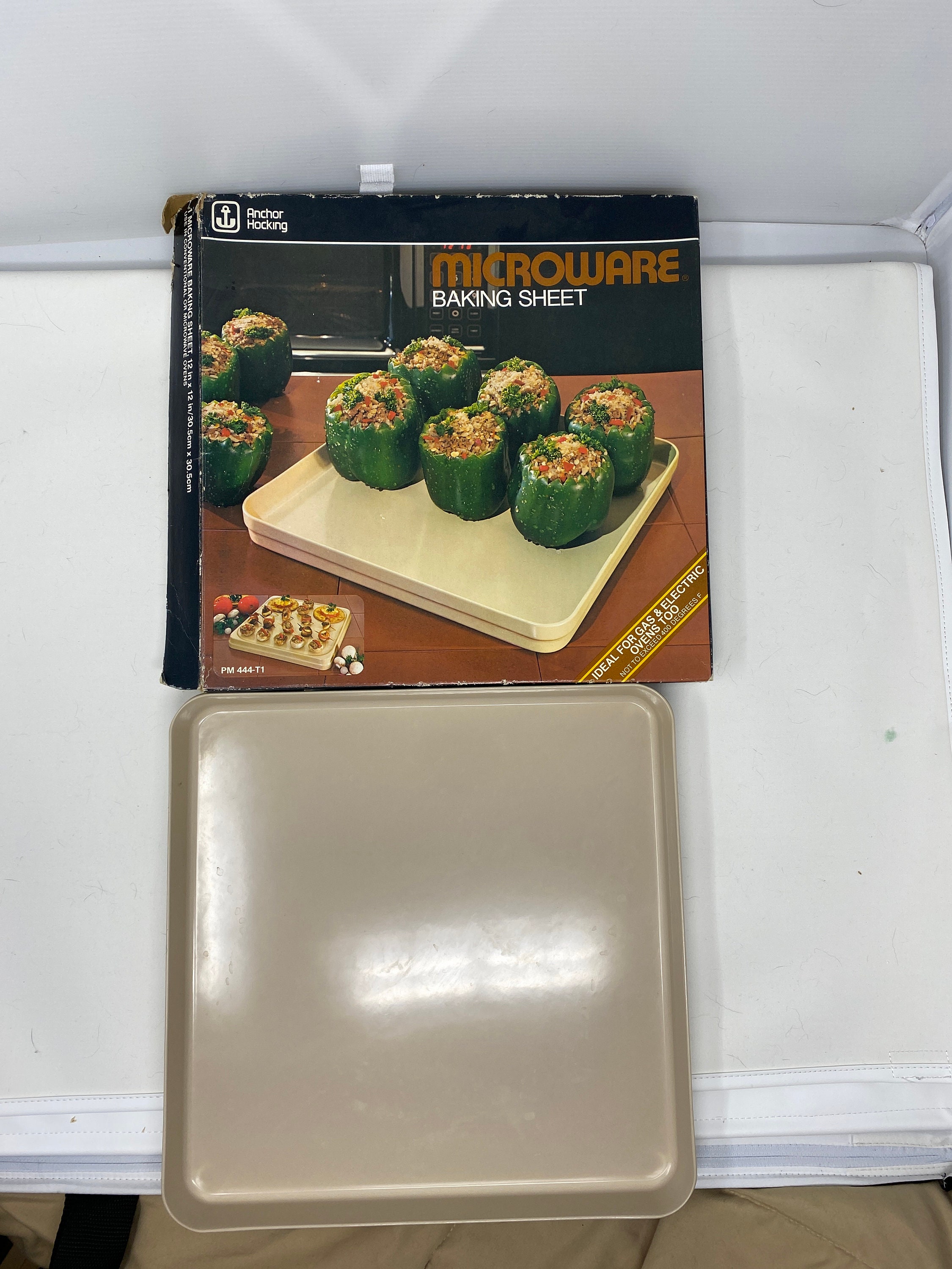 New Vintage Anchor Hocking Microwave Baking Sheet 12 x Etsy