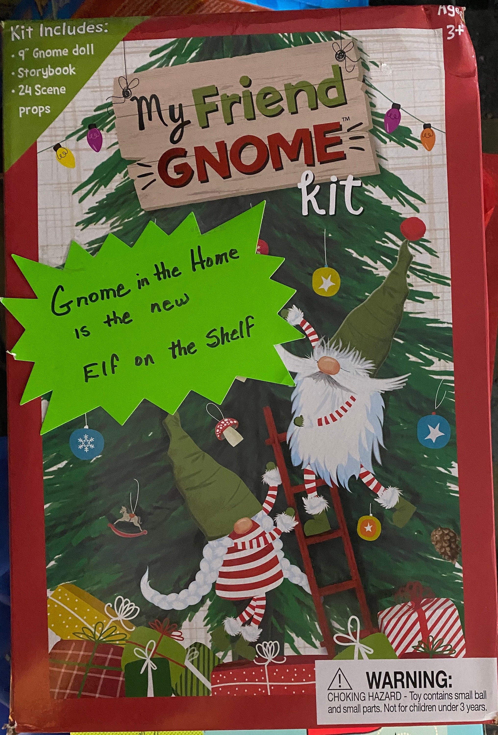 Aldi 2021 My Friend Gnome Christmas Advent Calendar Kit New in - Etsy