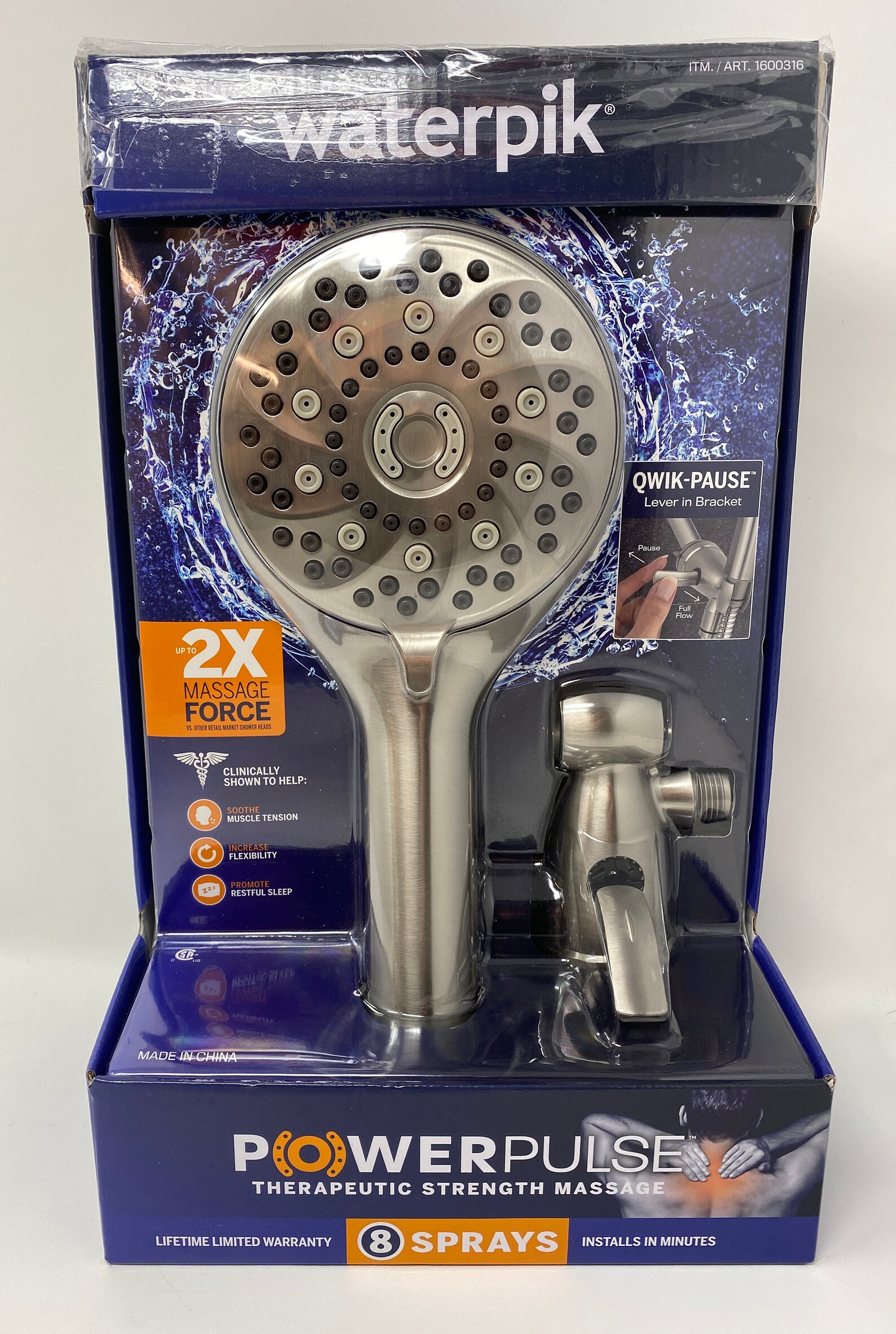 Waterpik Powerpulse Therapeutic 2x Massage Hand Held Etsy