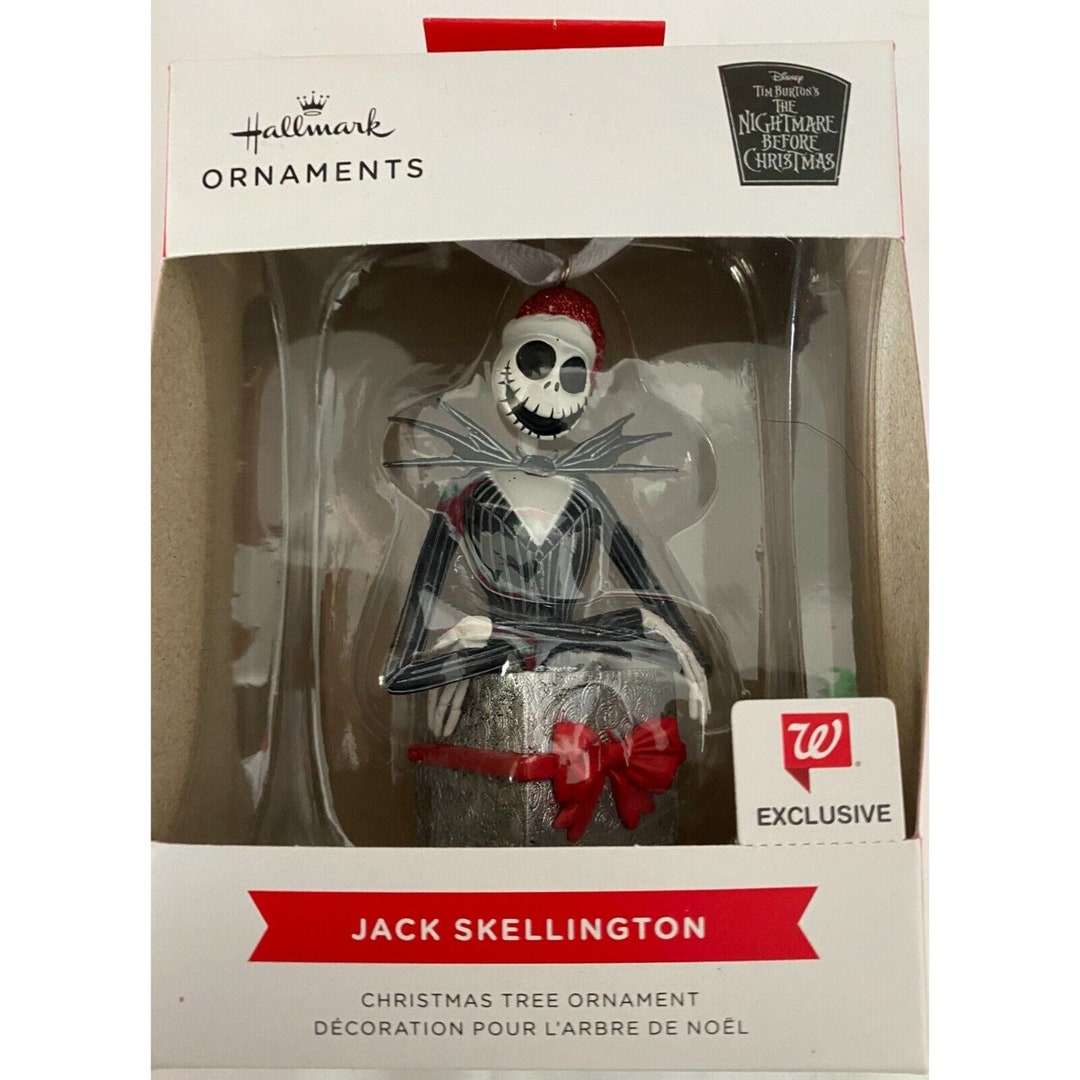 Hallmark Jack Skellington Christmas Tree Ornament Nightmare Etsy