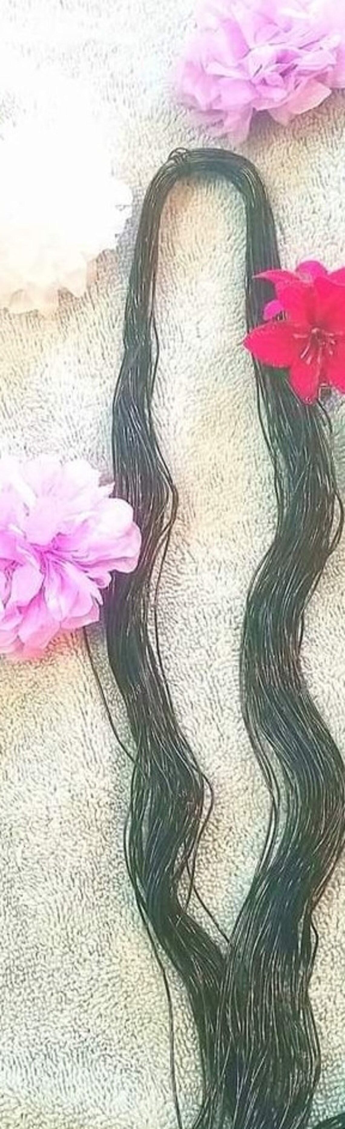 Rubber Hair Thread/natural Hair Straightener/ Natural Hair Etsy