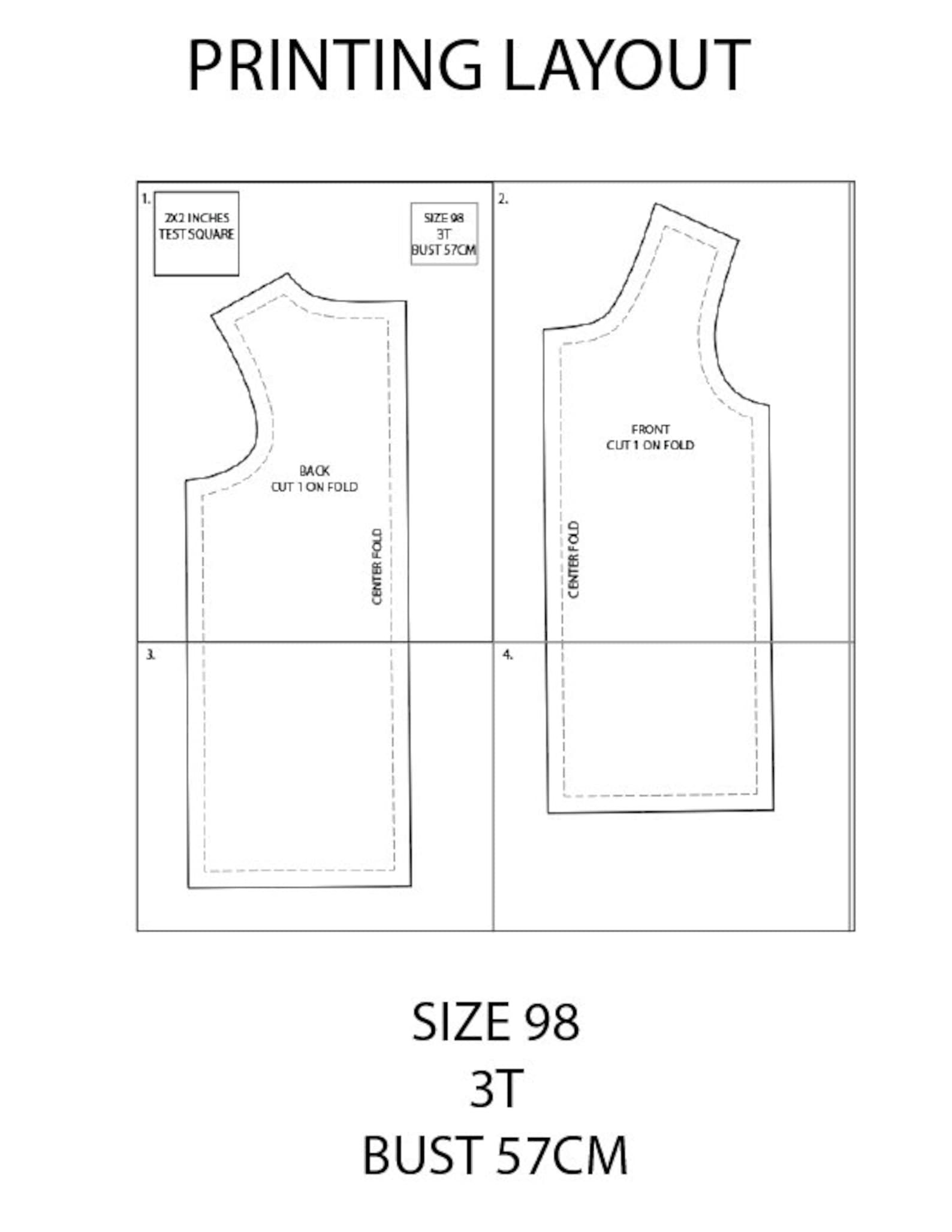 BUNDLE baby shirt pattern pdf sleeveless tee pattern boys Etsy España