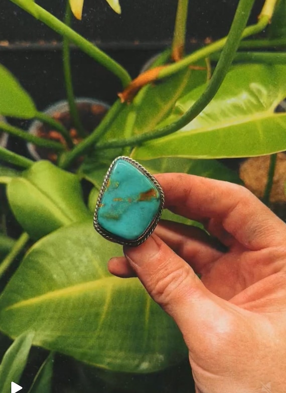 Sterling Silver Royston Turquoise Ring