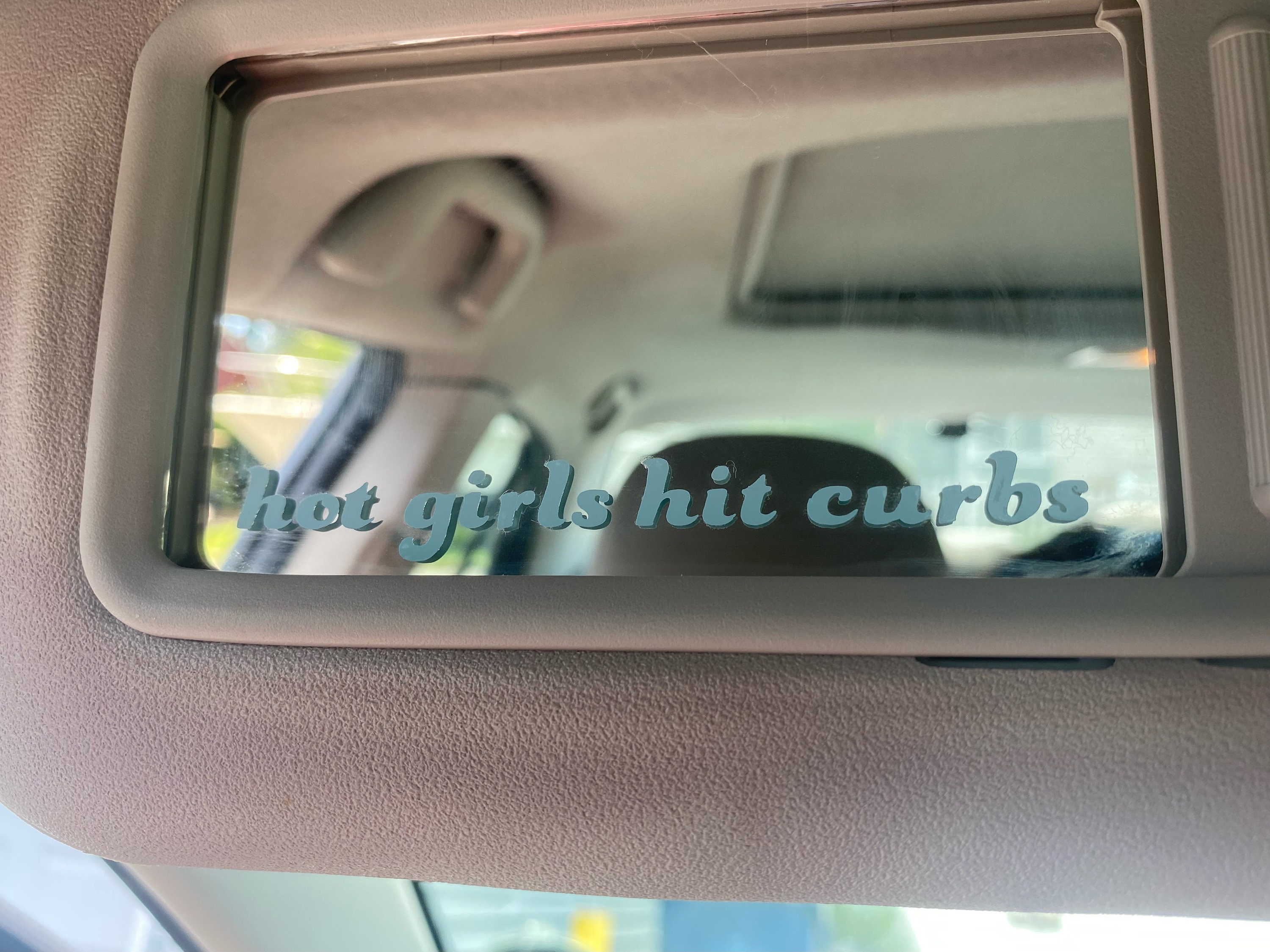 Car Mirror Sticker Car Decal Sticker Cute Decal Car Mirror Etsy