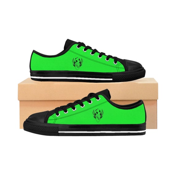 neon green womens sneakers