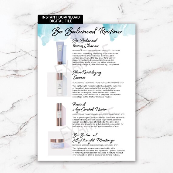 be balanced routine monat