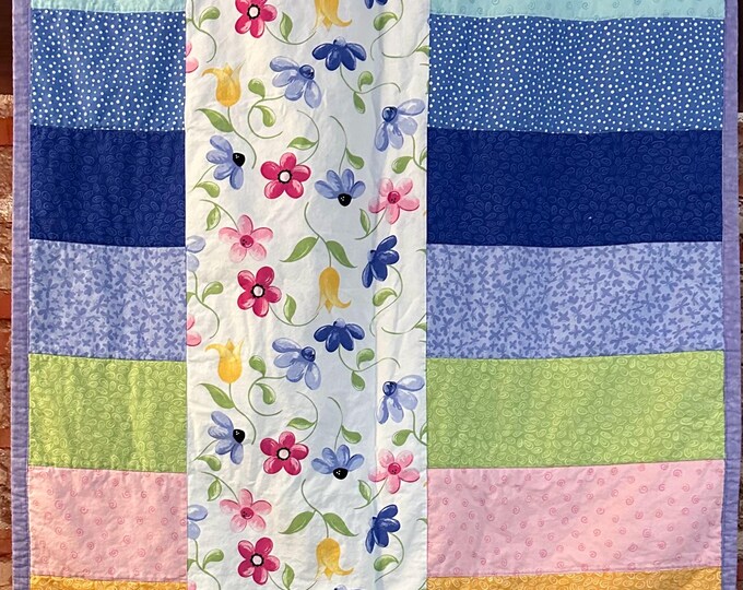 Summer Garden Baby Quilt