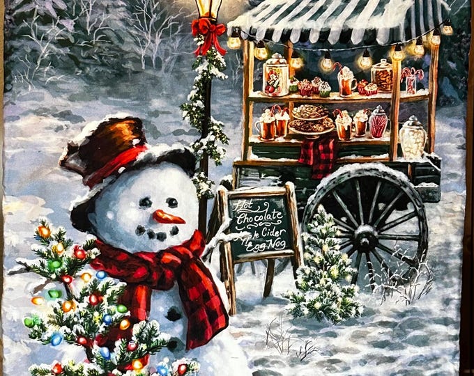 Jolly Snowman Wall Hanging