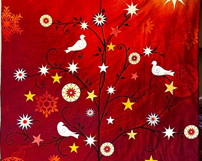 Love and Peace Tree Wall Hanging