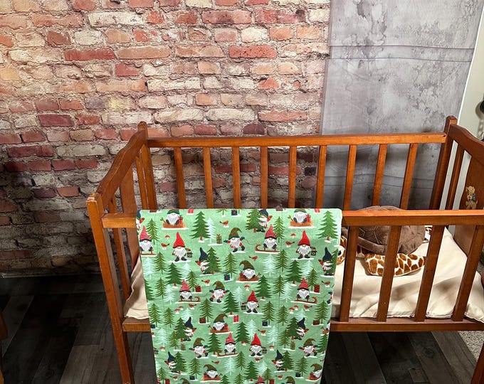 Holiday Gnomes Snuggie Blanket