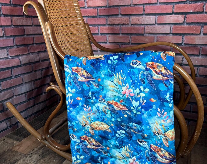 Reef Adventure Sea Turtles Snuggie Quilt