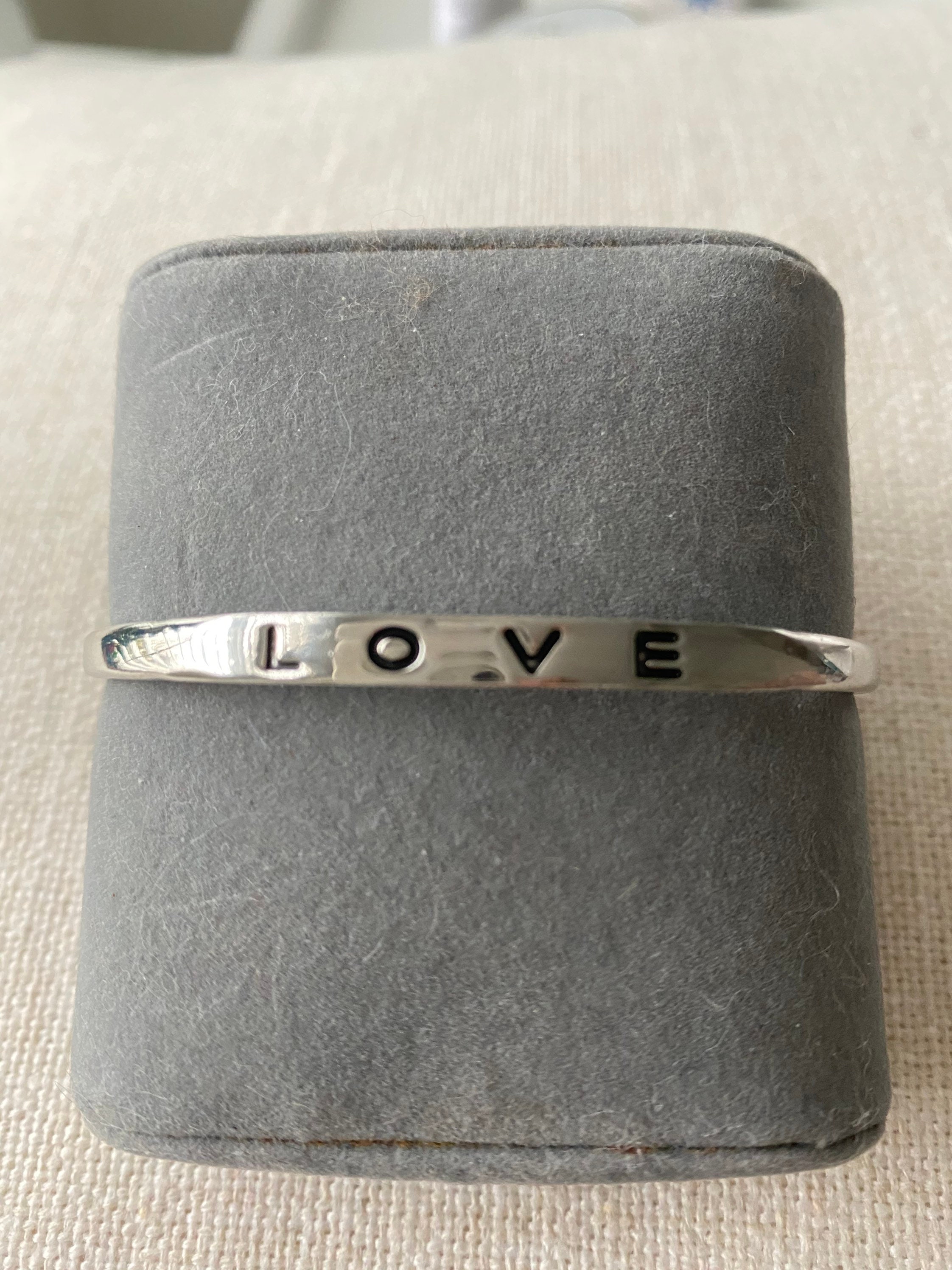 Große stapelbare Perle Armband große Chip Armband Set | Etsy