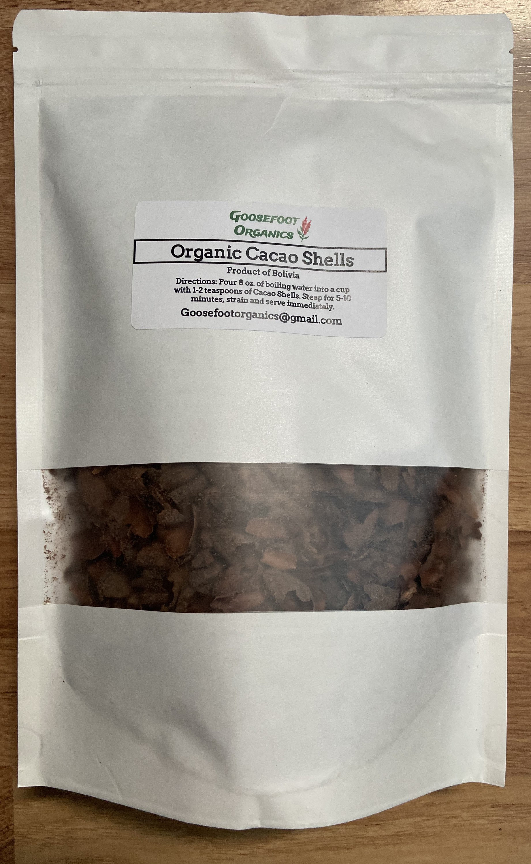 Organic Roasted Cacao Shells 8oz Etsy