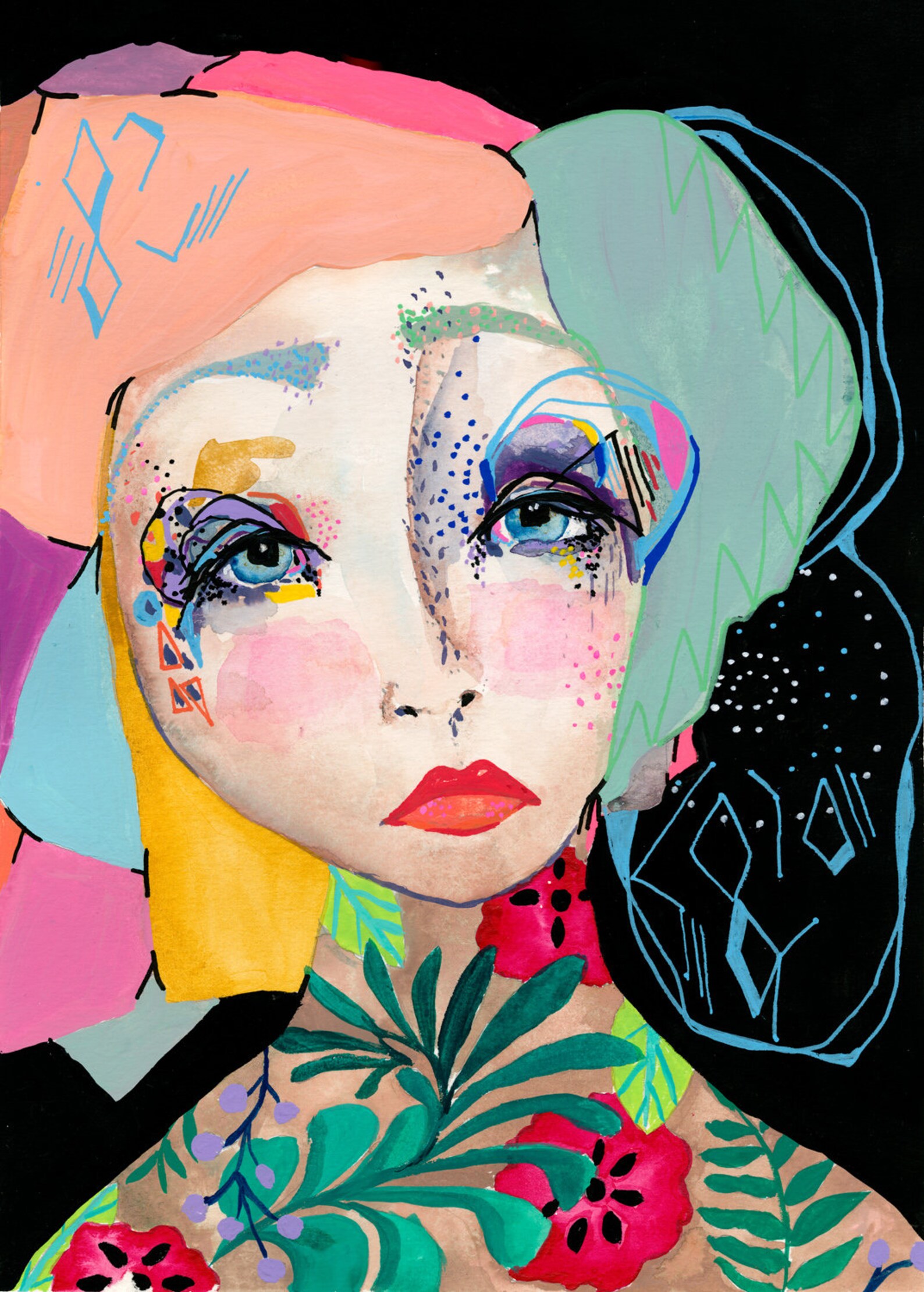 Original Art Print Etsy