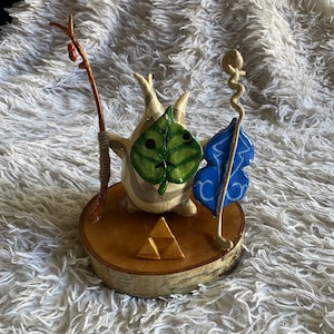 The Legend of Zelda Korok Makar with Violin Statue