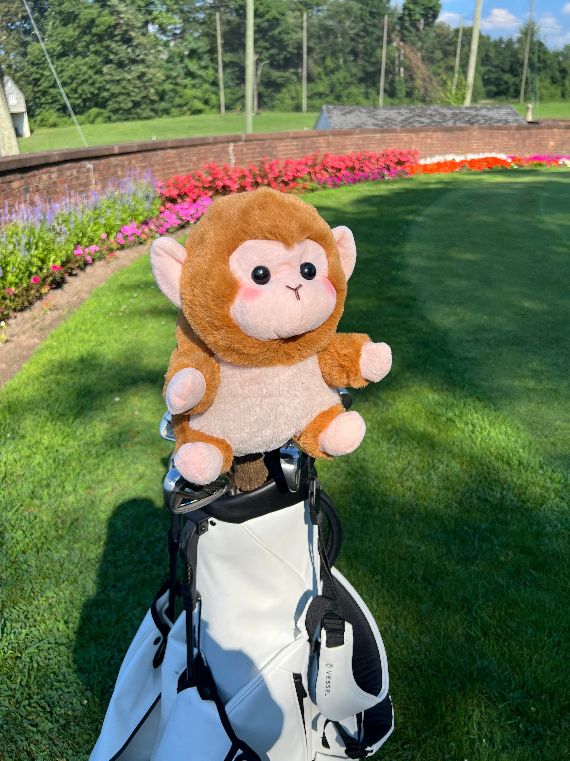 Mazel Monkey Golf Club Head Cover for 460cc Driver,Woods