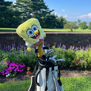 Cartoon plush Golf Club Head Cover/ golf driver cover