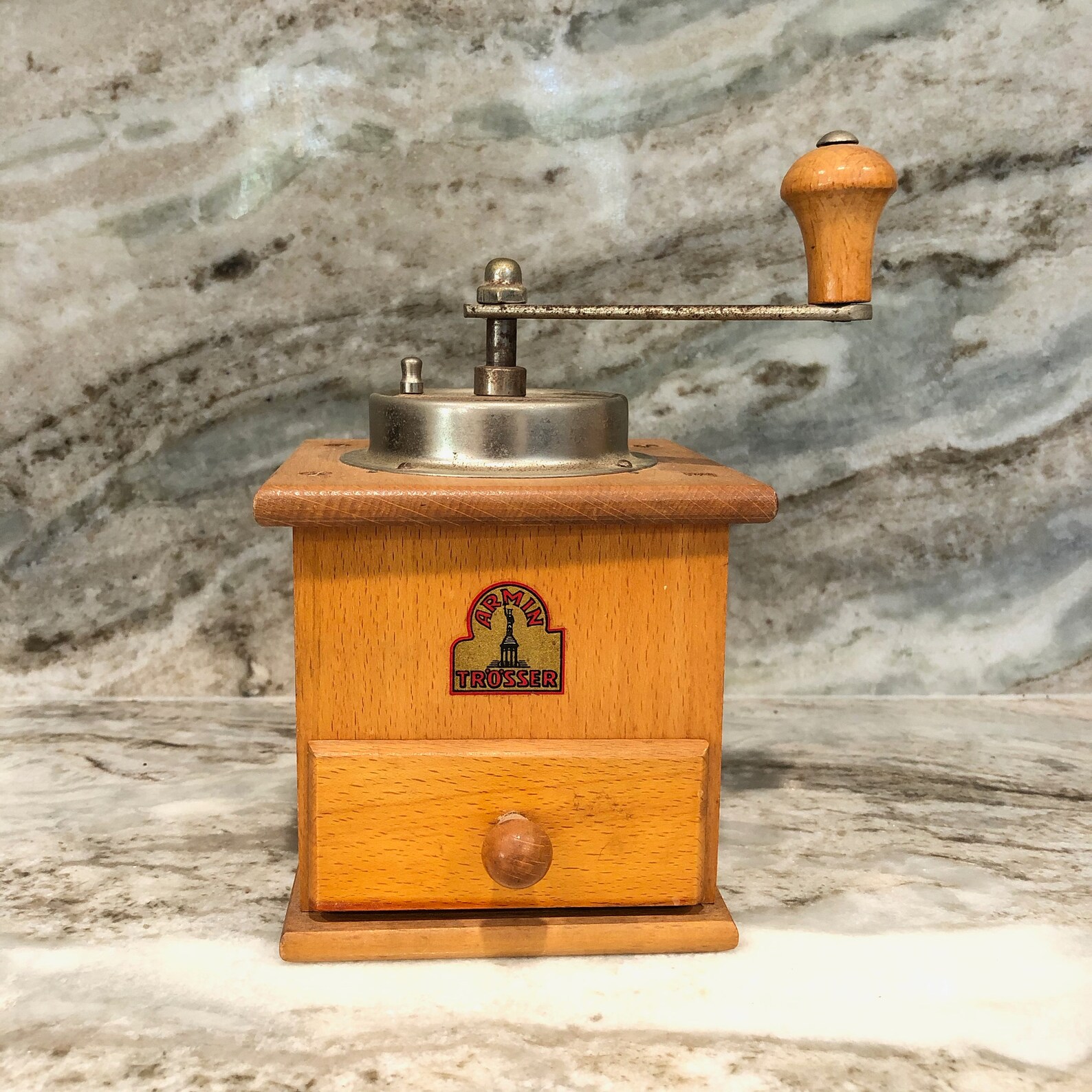 Vintage Armin Trosser Coffee Grinder West Germany Etsy