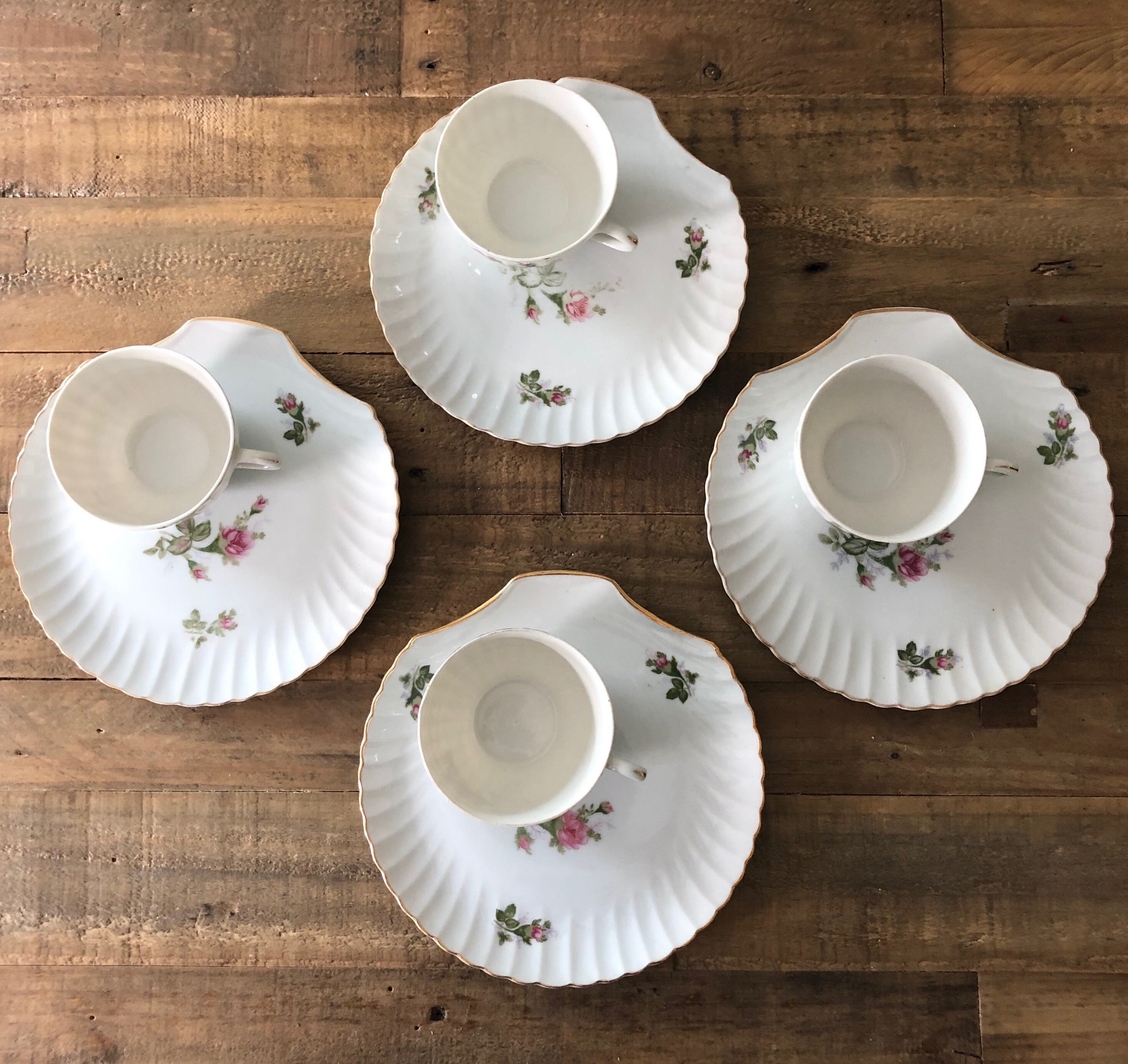 JAPAN Snack Plates Set of 4 Etsy